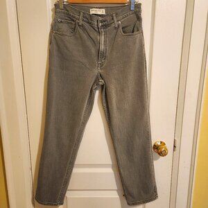Abercrombie High Rise Mom Jeans